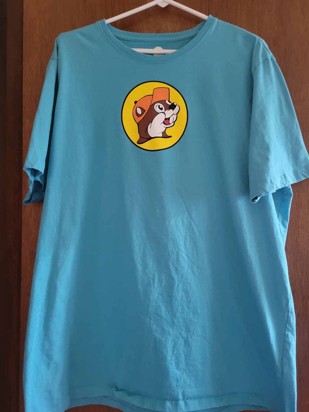 Buc-ees Turqoise Short-Sleeve Graphic Tee